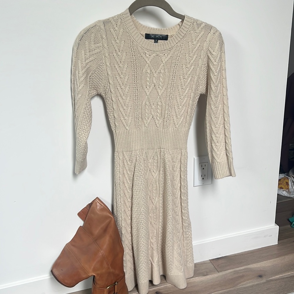 MAK sweater dress